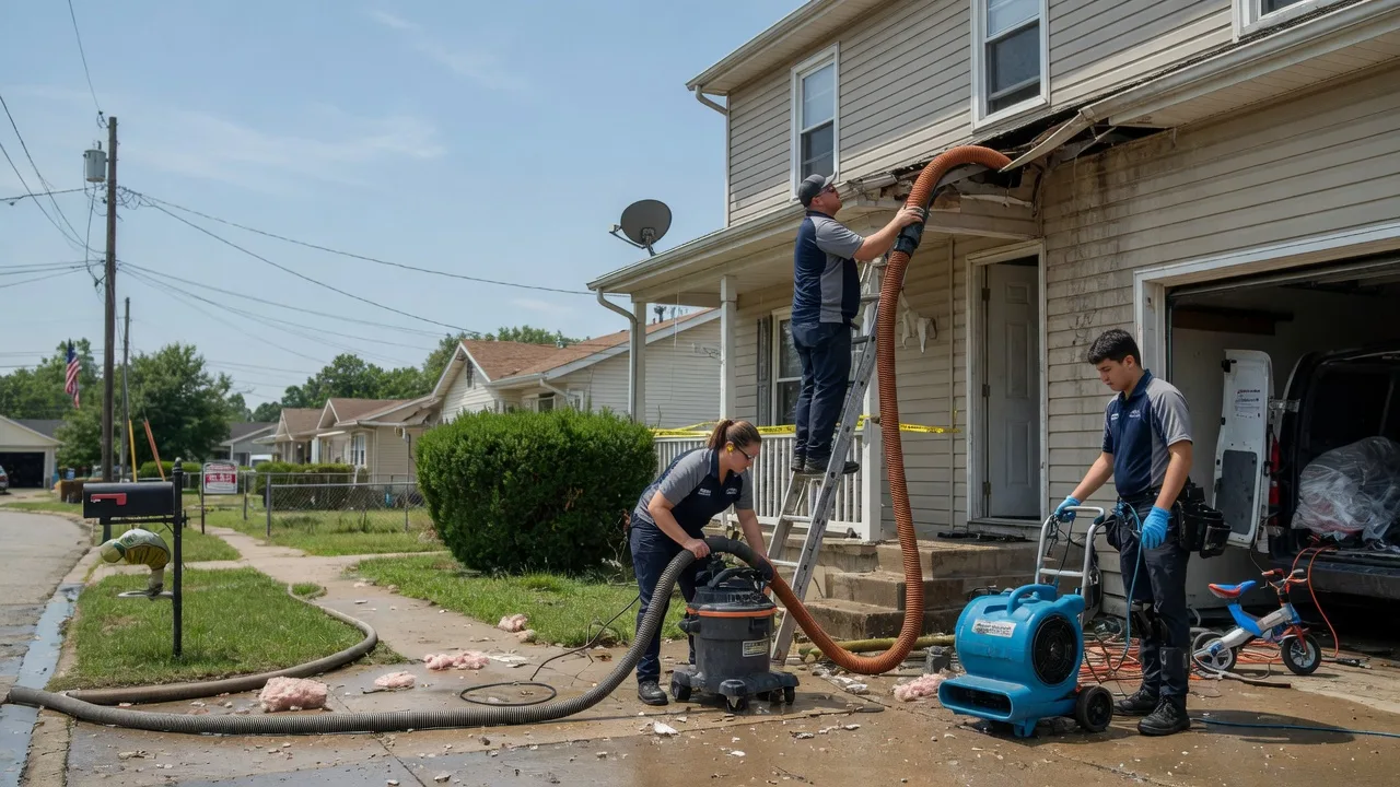 Water Damage Restoration in Fredonia, KS near me